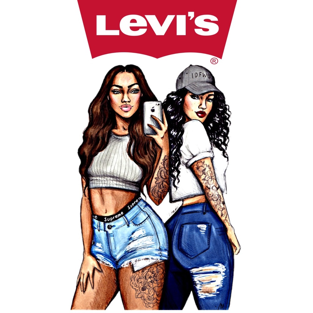 A few Levi’s in my closet
